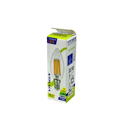 LED филамент лампа FLICK LED PREMIUM ∙ BF35 ∙ 7W ∙ 960lm ∙ E14 ∙ 4000K / 004966
