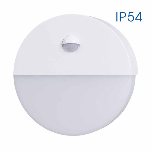 LED АПЛИК СЪС СЕНЗОР ЗА ДВИЖЕНИЕ AURA LED ∙ 10W ∙ SR14 ∙ IP54 / 004547