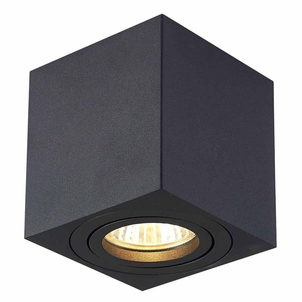 ЛУНА ЗА ВЪНШЕН МОНТАЖ ABBA ∙ DL726 ∙ GU10 ∙ ЧЕРЕН / 004716