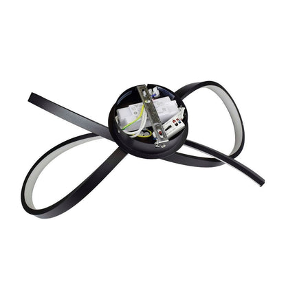 LED плафон MIRAGE LED ∙ 33W ∙ черно ∙ CCT-switch ∙ 3000-4000-6000K / 004862
