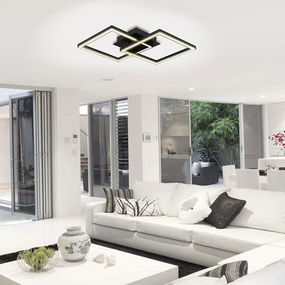 LED ПЛАФОН SONOMA LED ∙ SQ2 ∙ 20W ∙ ЧЕРЕН ∙ 4000K / 005033