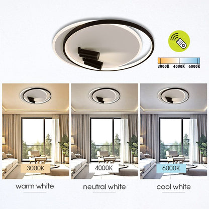 МУЛТИФУНКЦИОНАЛНА LED ПЛАФОНИЕРА С ДИСТАНЦИОННО ARAGON LED ∙ 86W ∙ CCT ∙ 3000-6000K / 005153