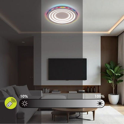 МУЛТИФУНКЦИОНАЛНА LED ПЛАФОНИЕРА С ДИСТАНЦИОННО DALIA LED ∙ 80W ∙ RGB+CCT ∙ 3000-6000K / 005170