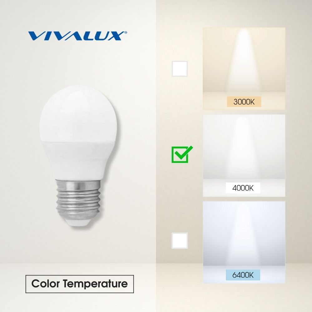 LED ЛАМПА CAMEO LED ∙ 6W ∙ 480LM ∙ E27 ∙ 4000K / 003411