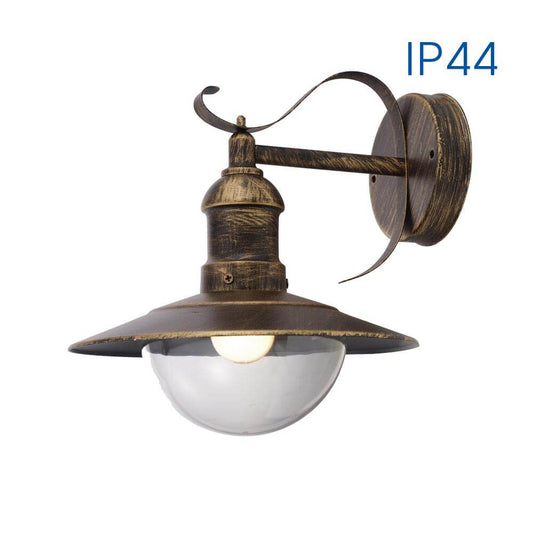 ФЕНЕР RIVIERA ∙ WD010 ∙ АНТИЧЕН МЕСИНГ ∙ IP44 / 004367