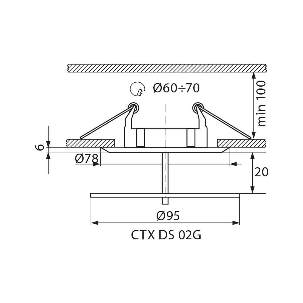 ЛУНА ЗА ВГРАЖДАНЕ ∙ СТХ-DS-02G/B ∙ ХРОМ / 001312