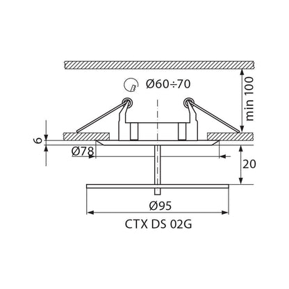 ЛУНА ЗА ВГРАЖДАНЕ ∙ СТХ-DS-02G/B ∙ ХРОМ / 001312
