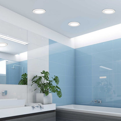 ВЛАГОЗАЩИТЕНА LED ЛУНА ЗА ВГРАЖДАНЕ PUNTO LED ∙ 9W ∙ БЯЛ ∙ 3000K / 003558