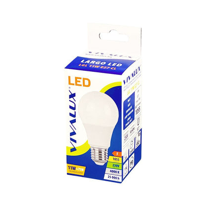 LED ЛАМПА LARGO LED ∙ 11W ∙ 1055LM ∙ E27 ∙ 4000K / 005123
