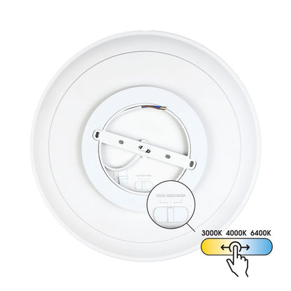 LED плафон NANCY LED ∙ 16W-24W-32W ∙ CCT-switch ∙ 3000K-4000K-6400K / 005320