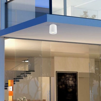 ВЛАГОЗАЩИТЕНА ЛУНА ЗА ВЪНШЕН МОНТАЖ INEZ ∙ DL722 ∙ GU10 ∙ БЯЛ ∙ IP54 / 004653