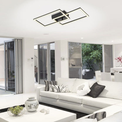 LED ПЛАФОН SONOMA LED ∙ RC2 ∙ 20W ∙ ЧЕРЕН ∙ 4000K / 005034