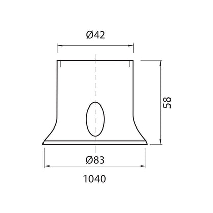 ФАСУНГА ДЕКОРАТИВНА 1040/B / 001621