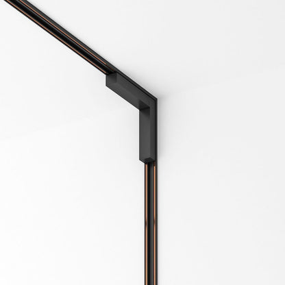 SLIM25 ЕЛЕКТРИЧЕСКИ КОНЕКТОР СТЕНА-ТАВАН C-TRACK ∙ ЧЕРЕН / 004940