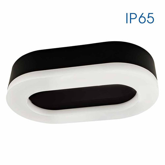 LED ПЛАФОНИЕРА DOLCE/O LED ∙ 11W ∙ ЧЕРЕН ∙ 4000K ∙ IP65 / 004752