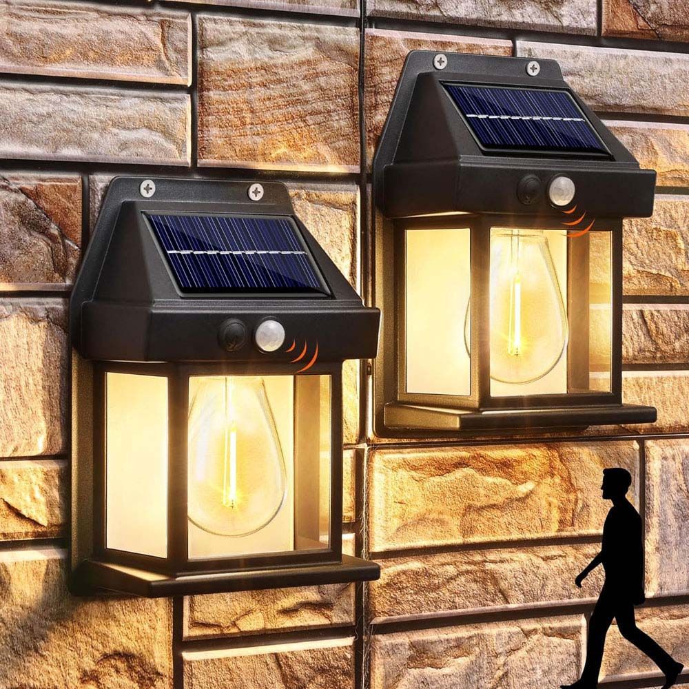 СОЛАРНО ФАСАДНО LED ТЯЛО СЪС СЕНЗОР CABANA SOLAR LED∙ PIR ∙ 3000K ∙ IP44 / 005145