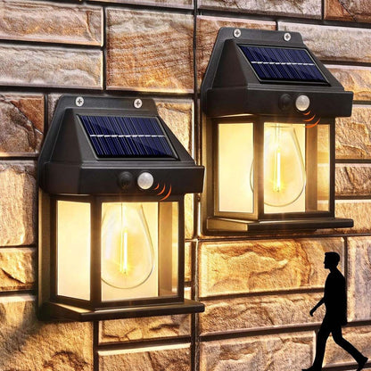 СОЛАРНО ФАСАДНО LED ТЯЛО СЪС СЕНЗОР CABANA SOLAR LED∙ PIR ∙ 3000K ∙ IP44 / 005145