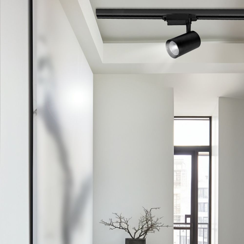 LED ПРОЖЕКТОР ЗА РЕЛСОВ МОНТАЖ TRANCE LED ∙ 30W ∙ 2100LM ∙ ЧЕРЕН ∙ 4000K /004063