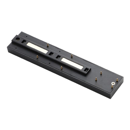 SLIM25 ЕЛЕКТРИЧЕСКИ МАГНИТЕН КОНЕКТОР 90° L-TRACK ∙ ЧЕРЕН / 004939