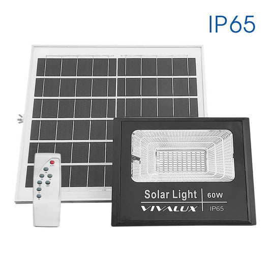 LED ПРОЖЕКТОР СЪС СОЛАРЕН ПАНЕЛ ISOLA LED ∙ 60W ∙ 550LM ∙ 6400K ∙ IP65 / 004474
