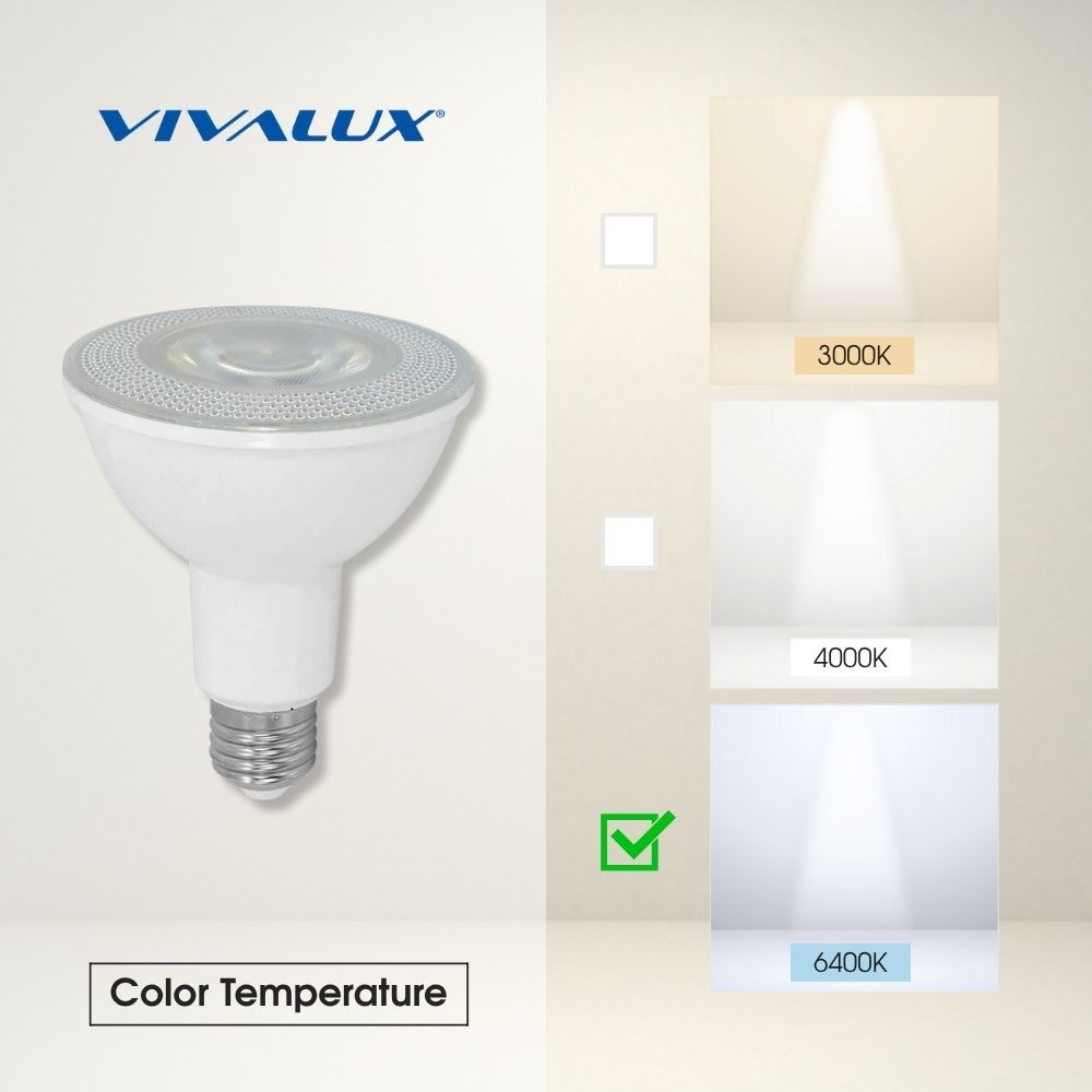 РЕФЛЕКТОРНА LED ЛАМПА BLAST LED ∙ PAR30 ∙ 12W ∙ 850LM ∙ E27 ∙ 6400K / 004103