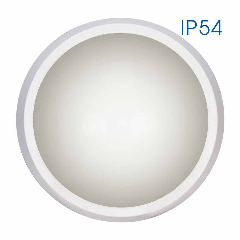 LED ПЛАФОНИЕРА POLKA LED ∙ 18W ∙ БЯЛ ∙ 4000K ∙ IP54 / 00
