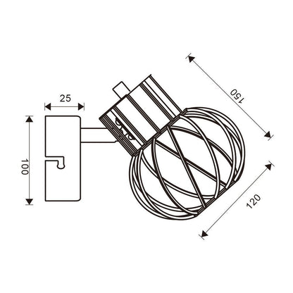 СПОТ MAYA ∙ SP777 ∙ 1XE14 ∙ ЧЕРЕН / 005030