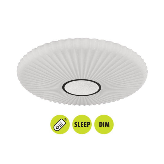 МУЛТИФУНКЦИОНАЛНА LED ПЛАФОНИЕРА С ДИСТАНЦИОННО ZARA LED ∙ 60W ∙ 3000-6400K / 004424