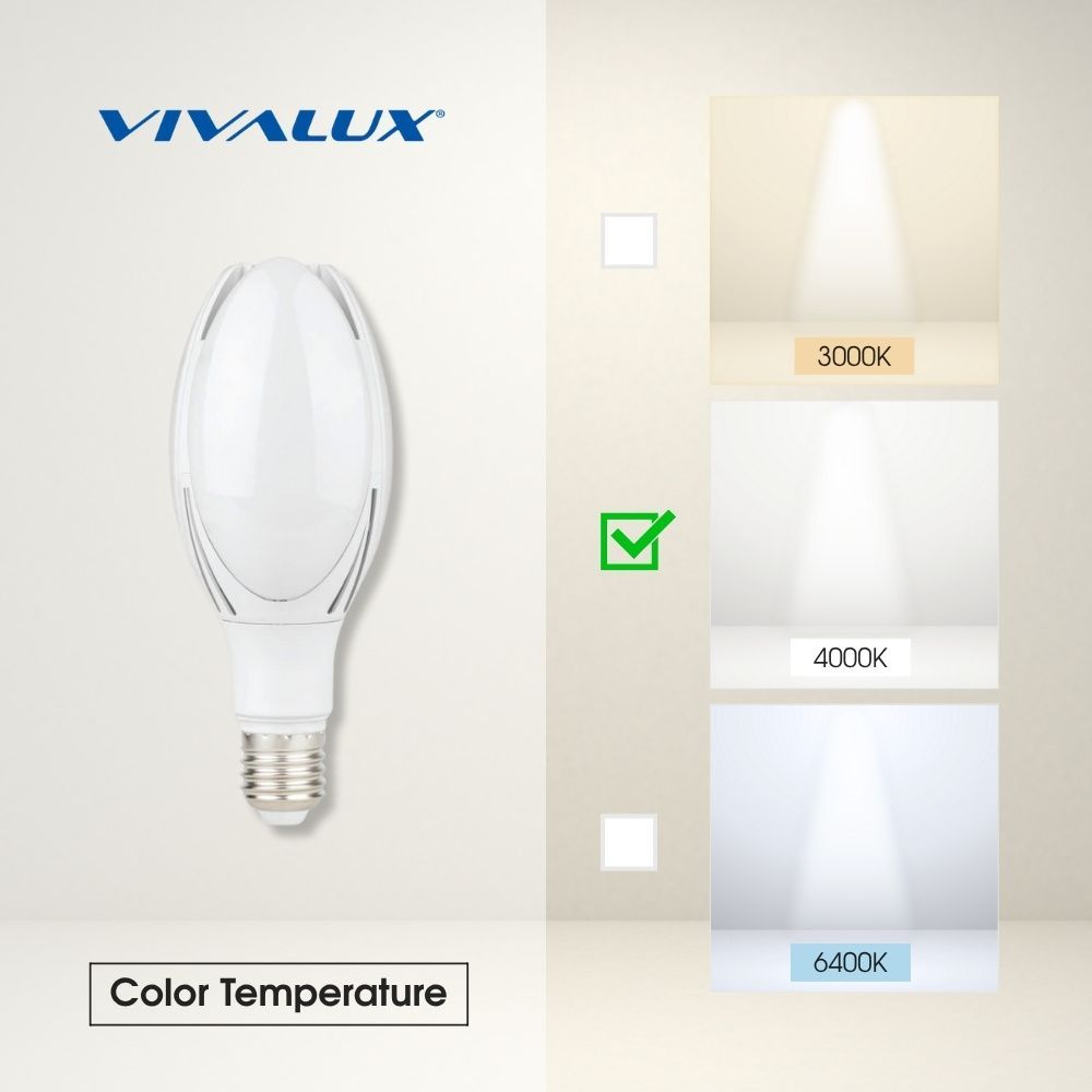 LED ЛАМПА MARS LED ∙ 40W ∙ 5200LM ∙ E40 ∙ 4000K / 004004