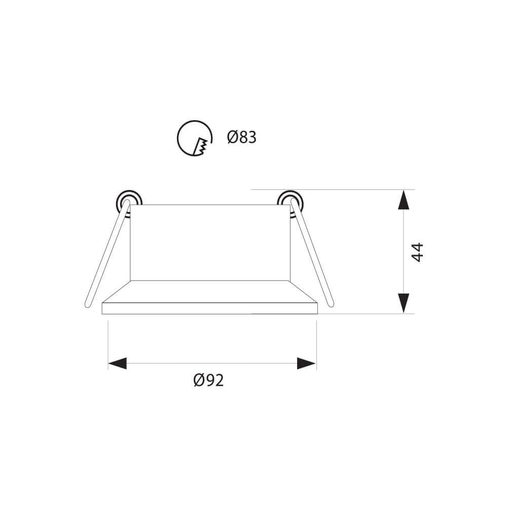 ЛУНА ЗА ВГРАЖДАНЕ ORLI ∙ SL511 ∙ БЯЛ / 004041