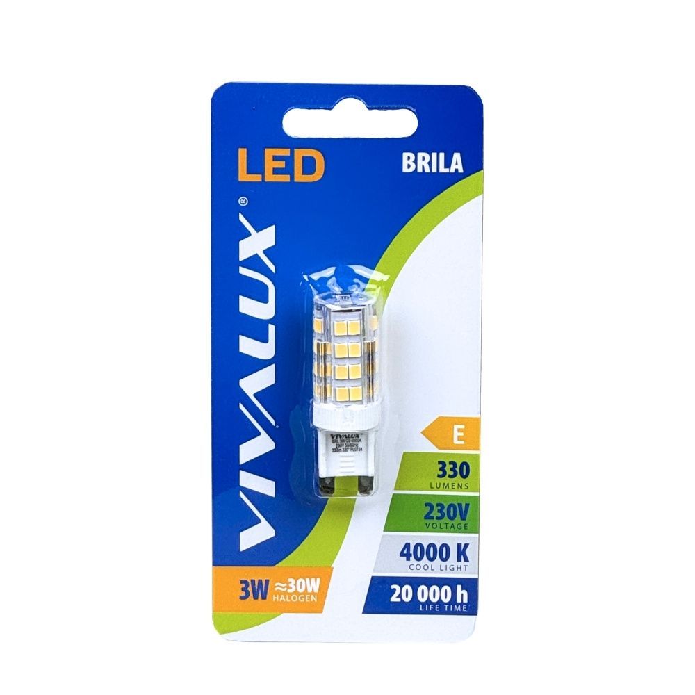 LED ЛАМПА BRILA LED ∙ 3W ∙ 330LM ∙ G9 ∙ 4000K / 003893