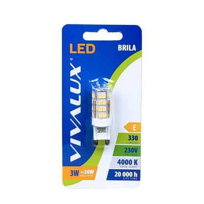 LED ЛАМПА BRILA LED ∙ 3W ∙ 330LM ∙ G9 ∙ 4000K / 003893