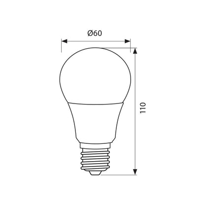 LED лампа LARGO LED ∙ 12W ∙ 1055lm ∙ E27