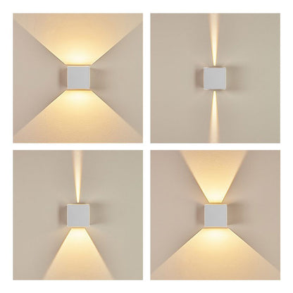 ФАСАДНО ОСВЕТИТЕЛНО ТЯЛО STARK LED ∙ 2 X 3W SQ ∙ 3000K-4000K-6400K ∙ IP65/ 004827
