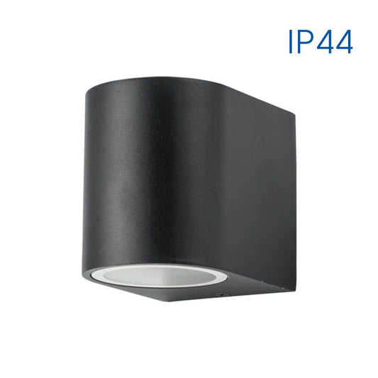 ФАСАДНО ОСВЕТИТЕЛНО ТЯЛО PORTO/R ∙ 1 X GU10 ∙ ЧЕРЕН ∙ IP44 / 004246