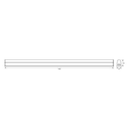 LED ОСВЕТИТЕЛНО ТЯЛО SPICA LED ∙ T5 ∙ 17W ∙ 4000K / 003535