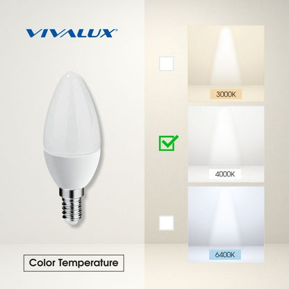 LED ЛАМПА CERAMIC LED ∙ 3.5W ∙ 220LM ∙ E14 ∙ 4000K / 003273