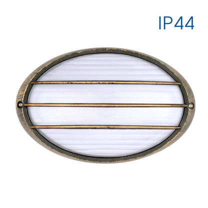 АПЛИК PETRA-2 ∙ 1 X E27 ∙ АНТИЧНО ЗЛАТО ∙ IP44 / 004499