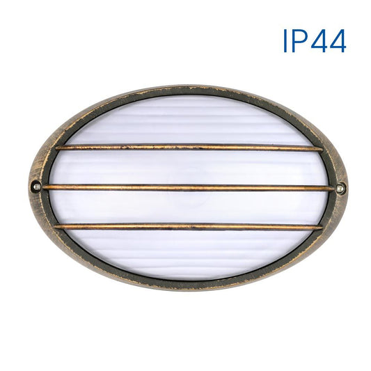 АПЛИК PETRA-2 ∙ 1 X E27 ∙ АНТИЧНО ЗЛАТО ∙ IP44 / 004499