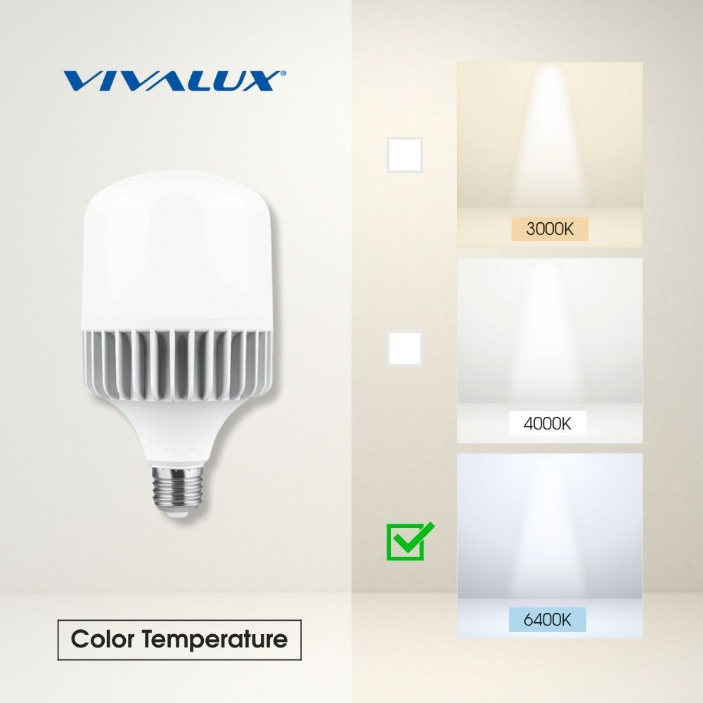 LED ЛАМПА TURBO LED ∙ 40W ∙ 3240LM ∙ E27 ∙ 6400K / 003699