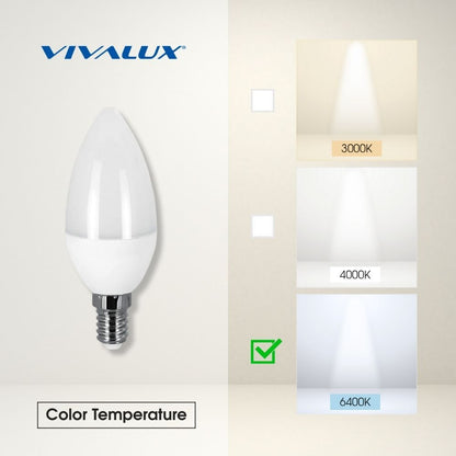 LED ЛАМПА CAMEO LED ∙ 6W ∙ 470LM ∙ E14 ∙ 6400K / 003764