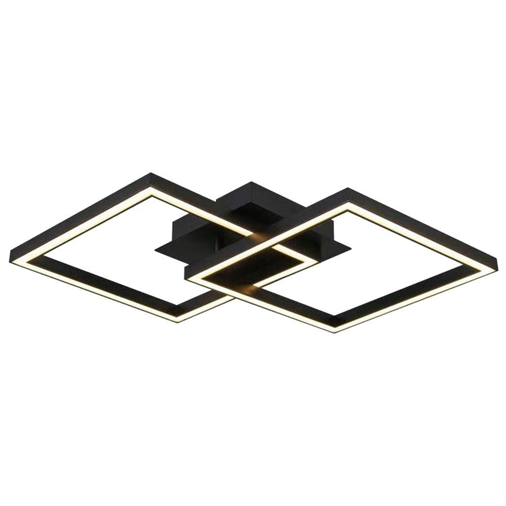 LED ПЛАФОН SONOMA LED ∙ SQ2 ∙ 20W ∙ ЧЕРЕН ∙ 4000K / 005033