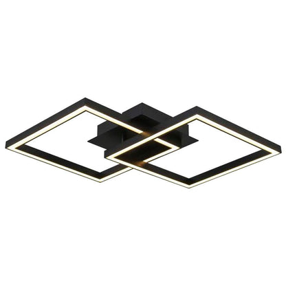 LED ПЛАФОН SONOMA LED ∙ SQ2 ∙ 20W ∙ ЧЕРЕН ∙ 4000K / 005033