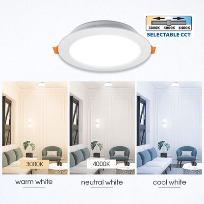 LED ЛУНА VERA LED ∙ 12W ∙ CCT-SWITCH ∙ 3000K-4000K-6400K ∙ IP54 / 004755