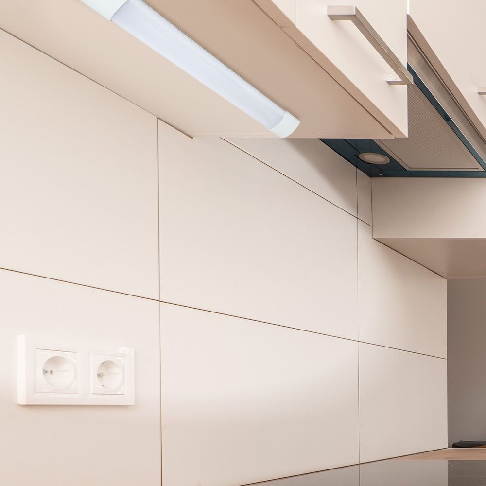 LED линейно осветително тяло FLAT LED ∙ 20W ∙ 600 mm ∙ CCT-switch ∙ 3000K-4000K-6400K / 005321