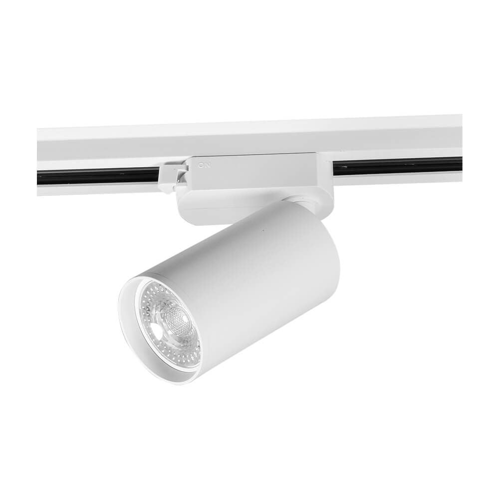 СПОТ ЗА РЕЛСОВ МОНТАЖ TL903 LUX ∙ 92 ММ ∙ БЯЛ ∙ GU10 / 004393