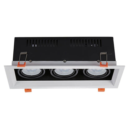 ПОДВИЖНА ЛУНА ЗА ВГРАЖДАНЕ NEXT ∙ 3 X GU10 ∙ БЯЛА / 004272