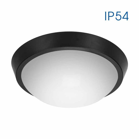 LED ПЛАФОНИЕРА POLKA LED ∙ 18W ∙ ЧЕРЕН ∙ 4000K ∙ IP54 / 004744