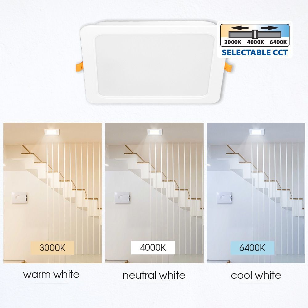 LED ЛУНА KAPI LED ∙ 24W ∙ CCT-SWITCH ∙ 3000K-4000K-6400K ∙ IP54 / 004762