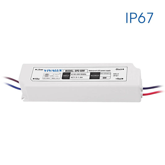 LED ЗАХРАНВАНЕ SPD SLIM LED DRIVER ∙ 60W ∙ IP67 / 003652